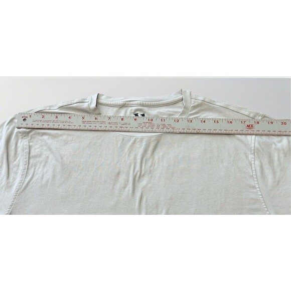 Vuori Strato Tech Tee Shirt Mens Large Frosted Gray Performance Stretch - Picture 4 of 7